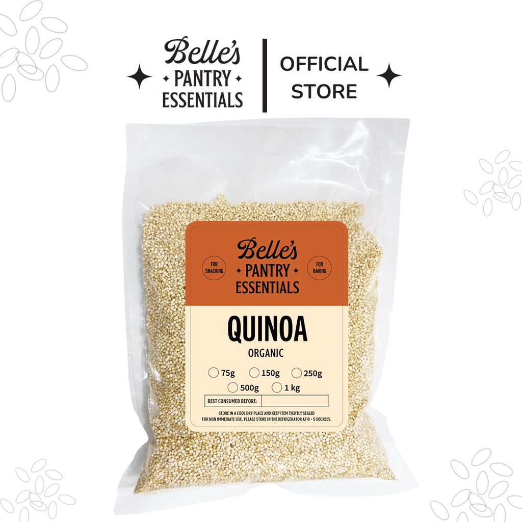 Belle's Organic White Quinoa 250g 1kg Shopee Philippines
