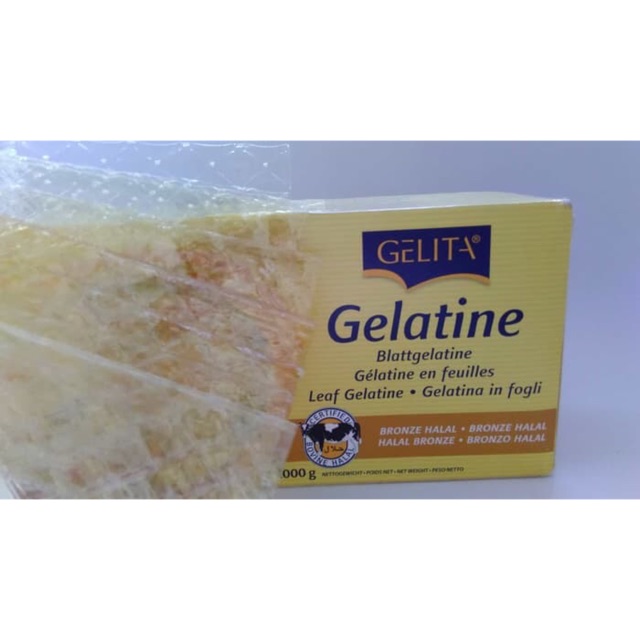 Gelita Gelatine Sheets 1 Kg Gelatin Sheet 1kg Shopee Philippines