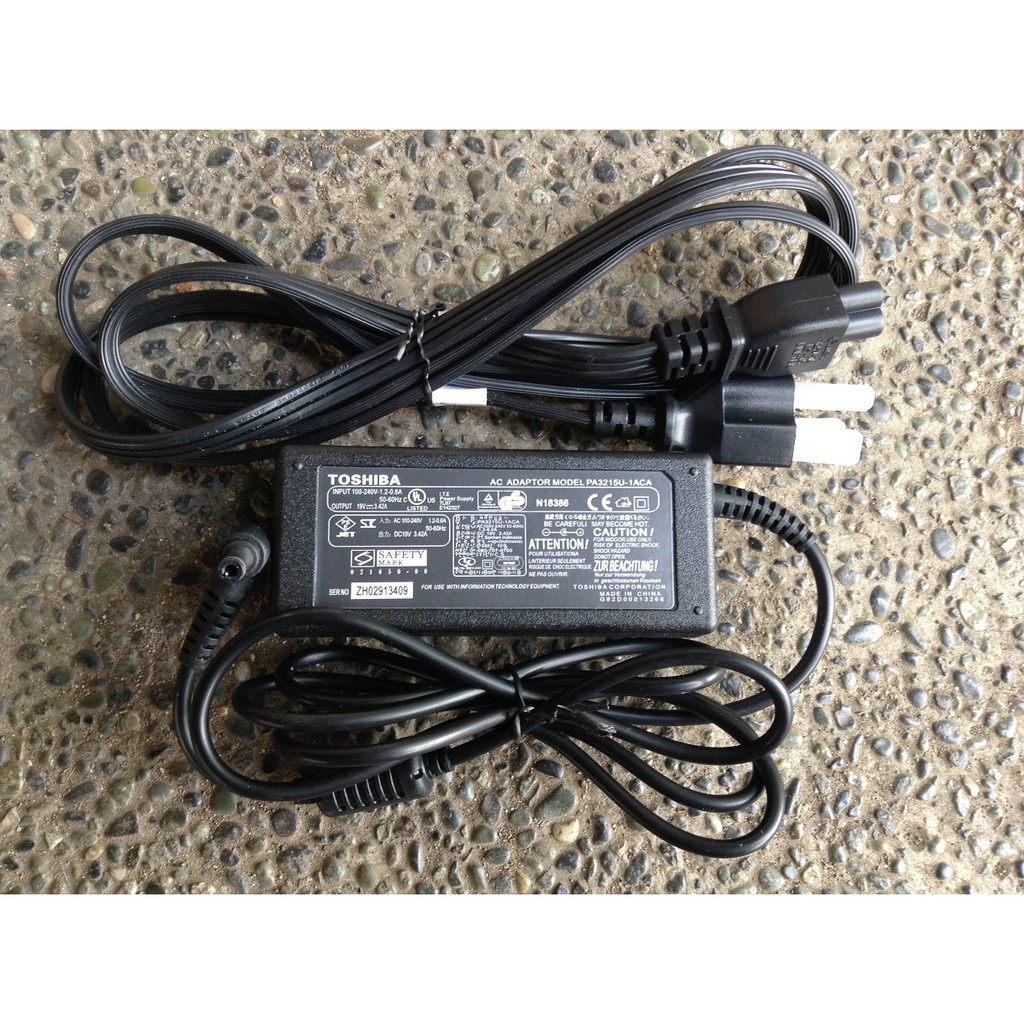 Toshiba Laptop Chargers for All Models 1 Year Warranty Shopee Philippines