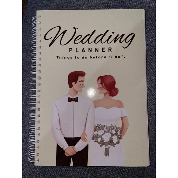 WEDDING PLANNER NOTEBOOK, PLAN YOUR WEDDING, ORGANIZER, BRIDAL PLANNER