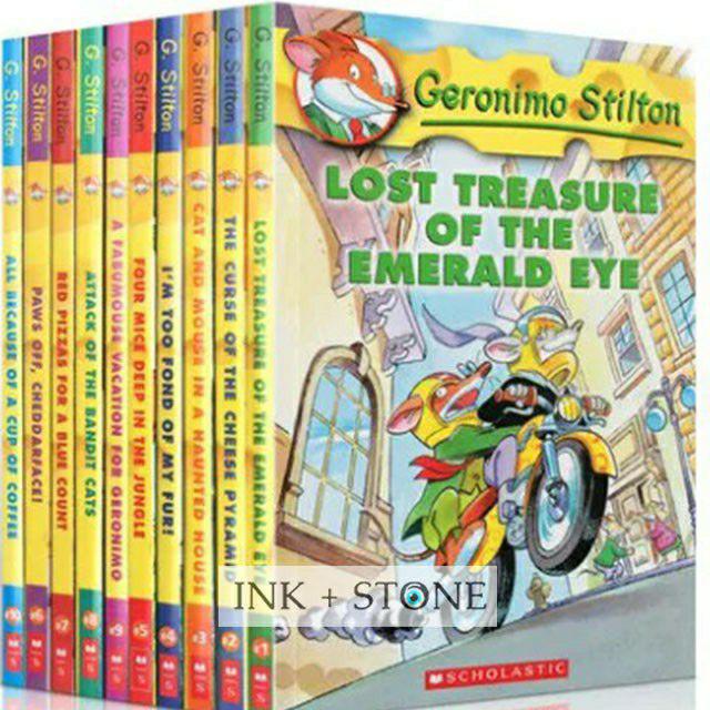 Geronimo Stilton Books 120 BRAND NEW . IN STOCK Shopee