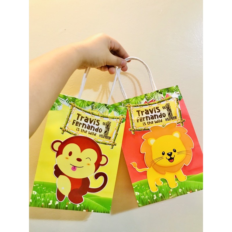 [COD!] Jungle Safari Animals Loot Bags Shopee Philippines
