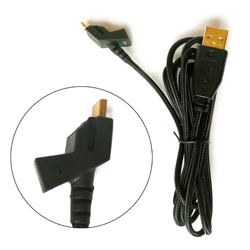 dark* Replacement Cable USB Charging Cable for Razer Naga Epic Chroma