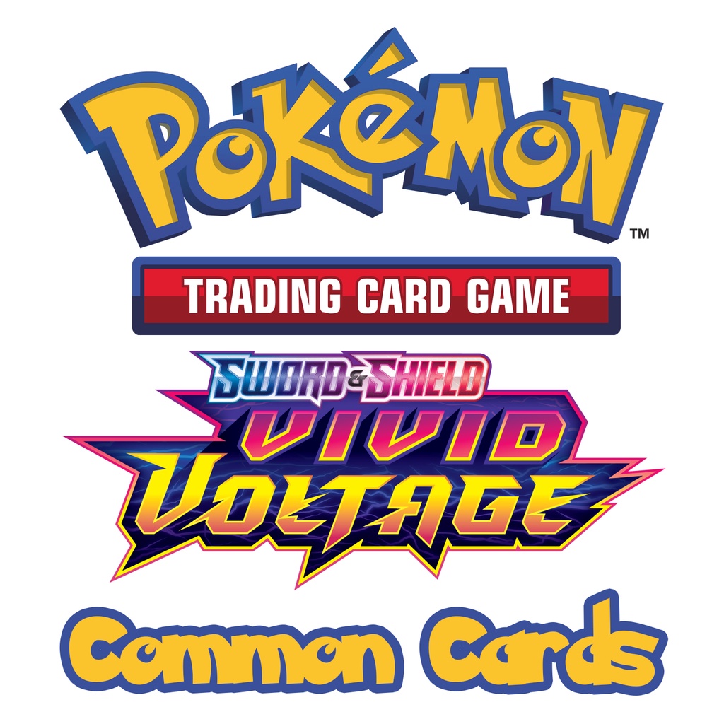 Pokemon TCG Vivid Voltage Cards) Shopee Philippines