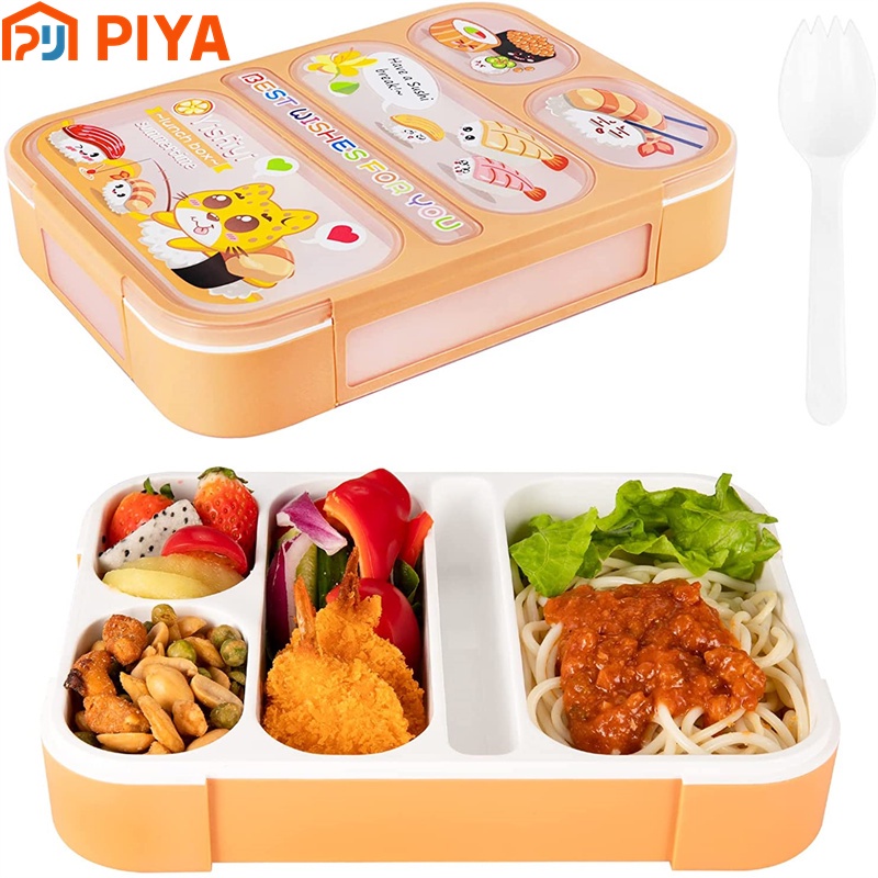 Bento Box Lunch Boxes for Kids Girls Boys Toddlers Durable Leakproof