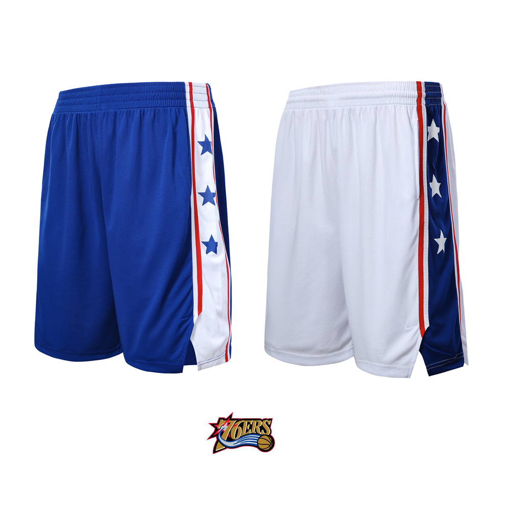 Shorts Philadelphia 76ers Elite Basketball Shorts Men Quick Dry
