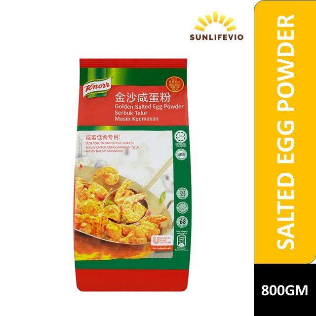Golden SALTED EGG POWDER Exhaust Halal MASIN Egg Powder Our Home 800GM Shopee Philippines