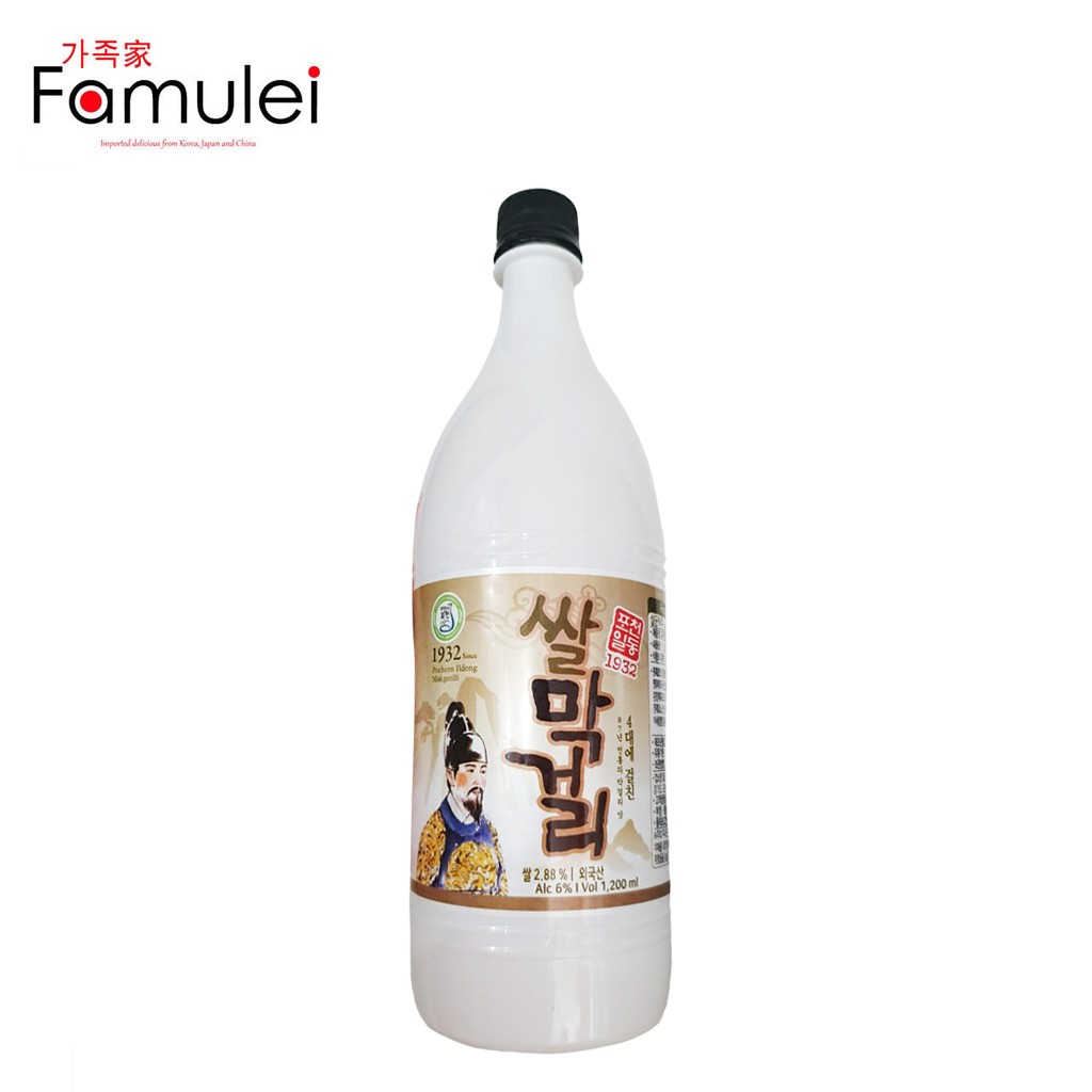 Yidong Korean Makgeolli Rice Wine 1.2L Shopee Philippines