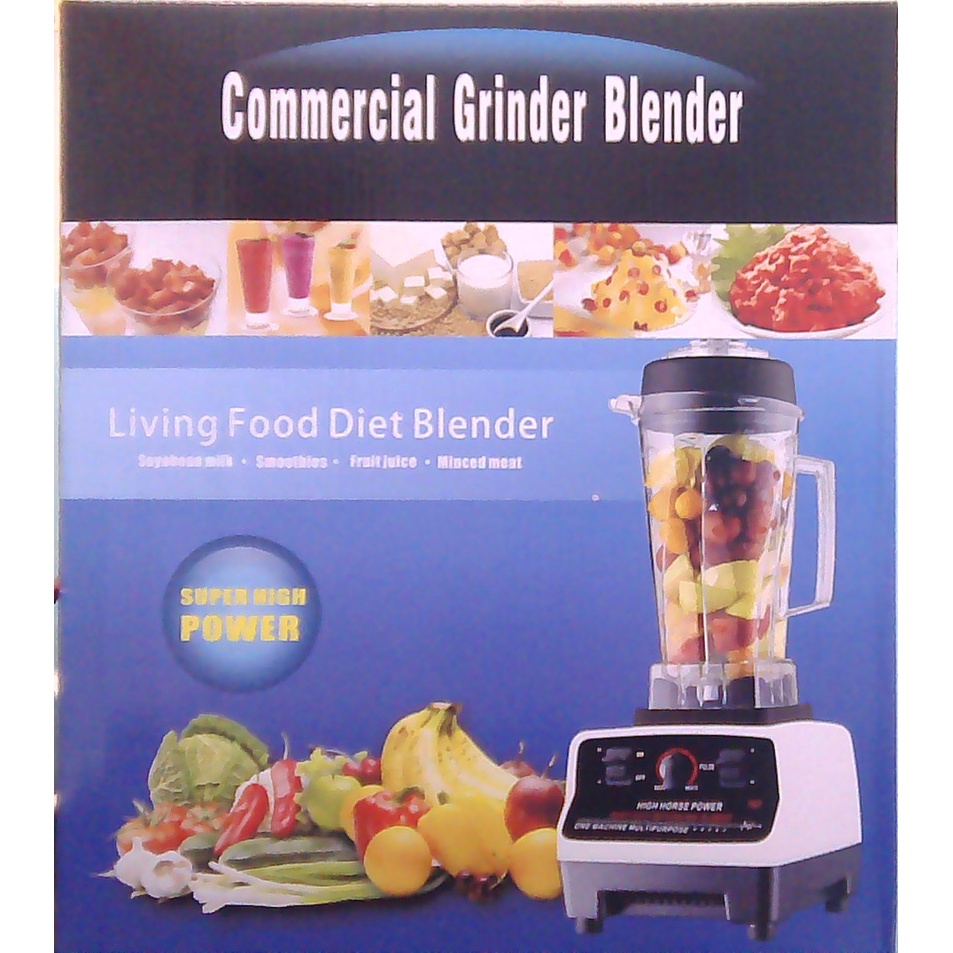COMMERCIAL GRINDER BLENDER 2.0 LITER 1500W Shopee Philippines