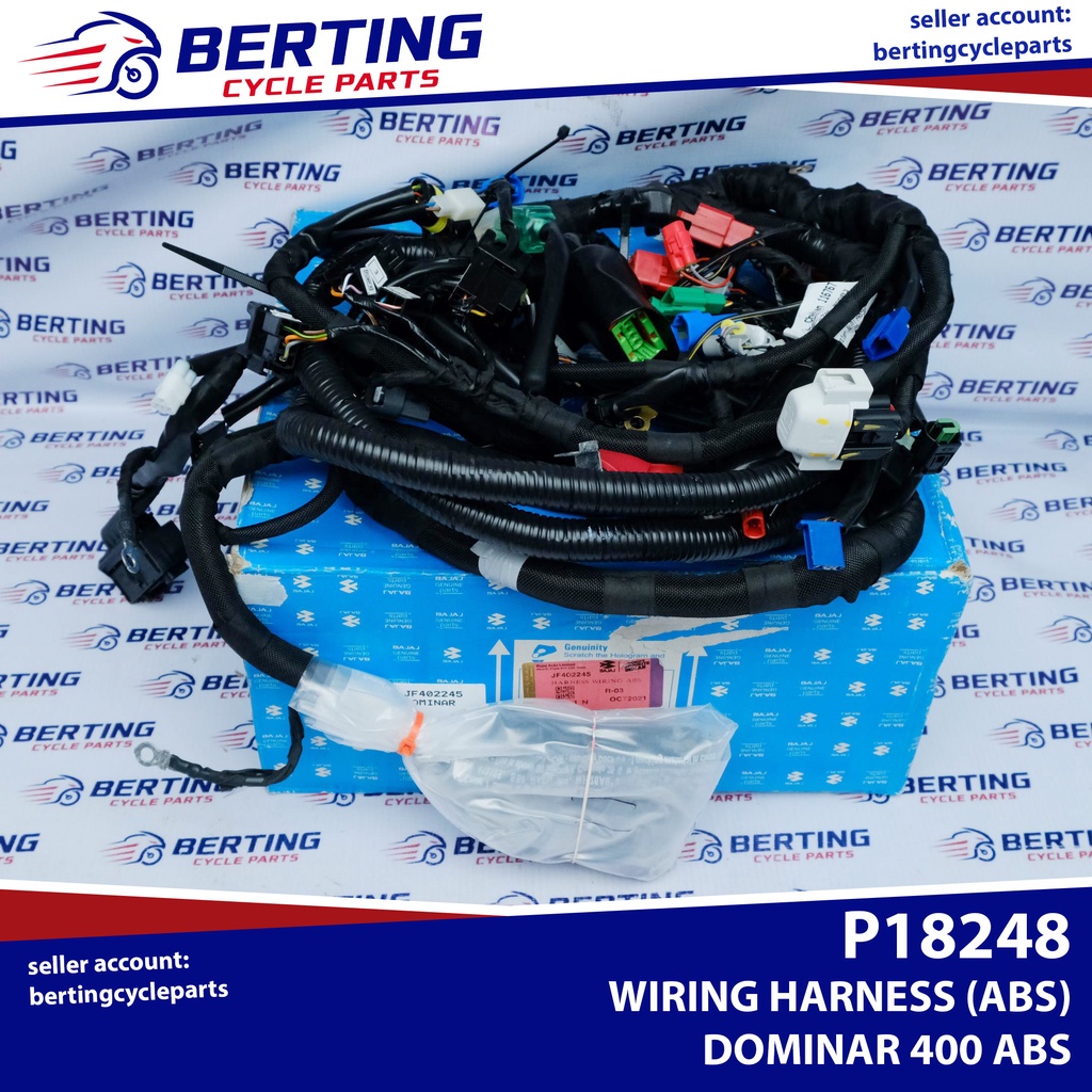WIRING HARNESS ABS Dominar 400 V1 ABS Wire Harness Genuine JF402245