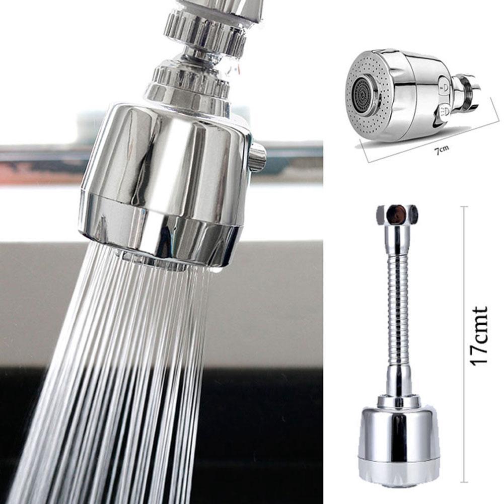 Kitchen Sink Faucet Spray Head 360°Swivel PullOut Spray
