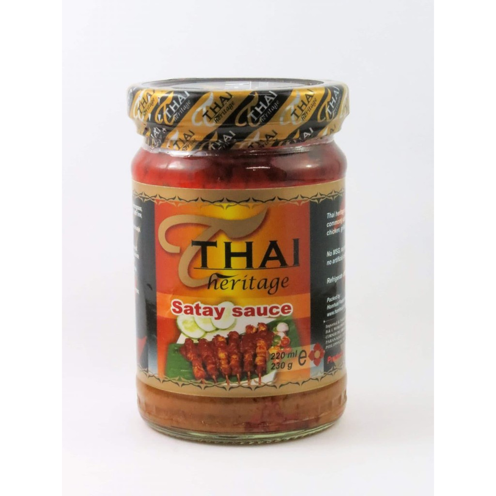 Thai Heritage Satay Sauce 220ml Shopee Philippines
