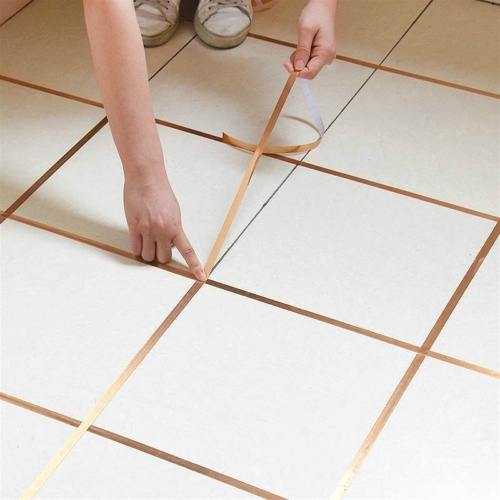50M Ceramic Tile Mildewproof Gap Tape Kitchen Ceramic Self dhesive Waterproof Tape Shopee