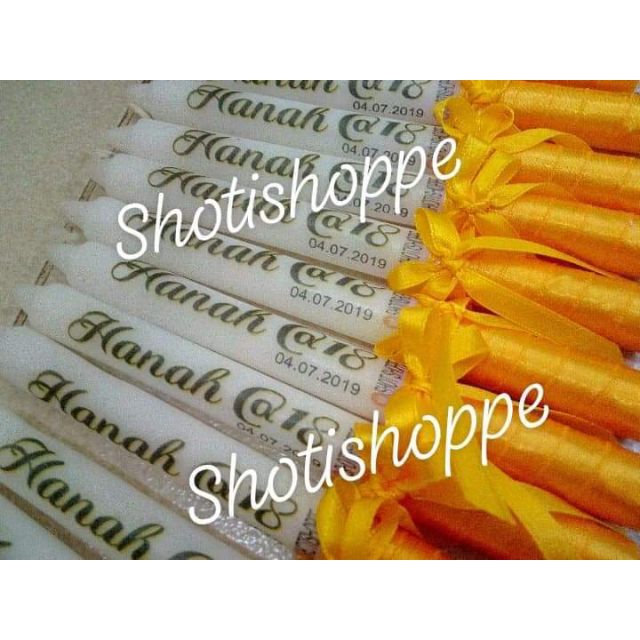 Debut candles (18 candles) Shopee Philippines