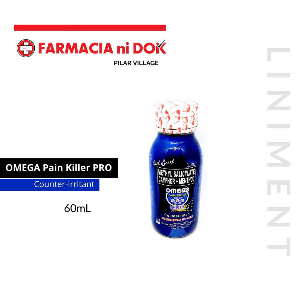 Omega Pain Killer Pro 60mL Shopee Philippines