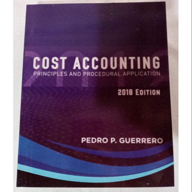 COST ACCOUNTING BY GUERRERO Shopee Philippines