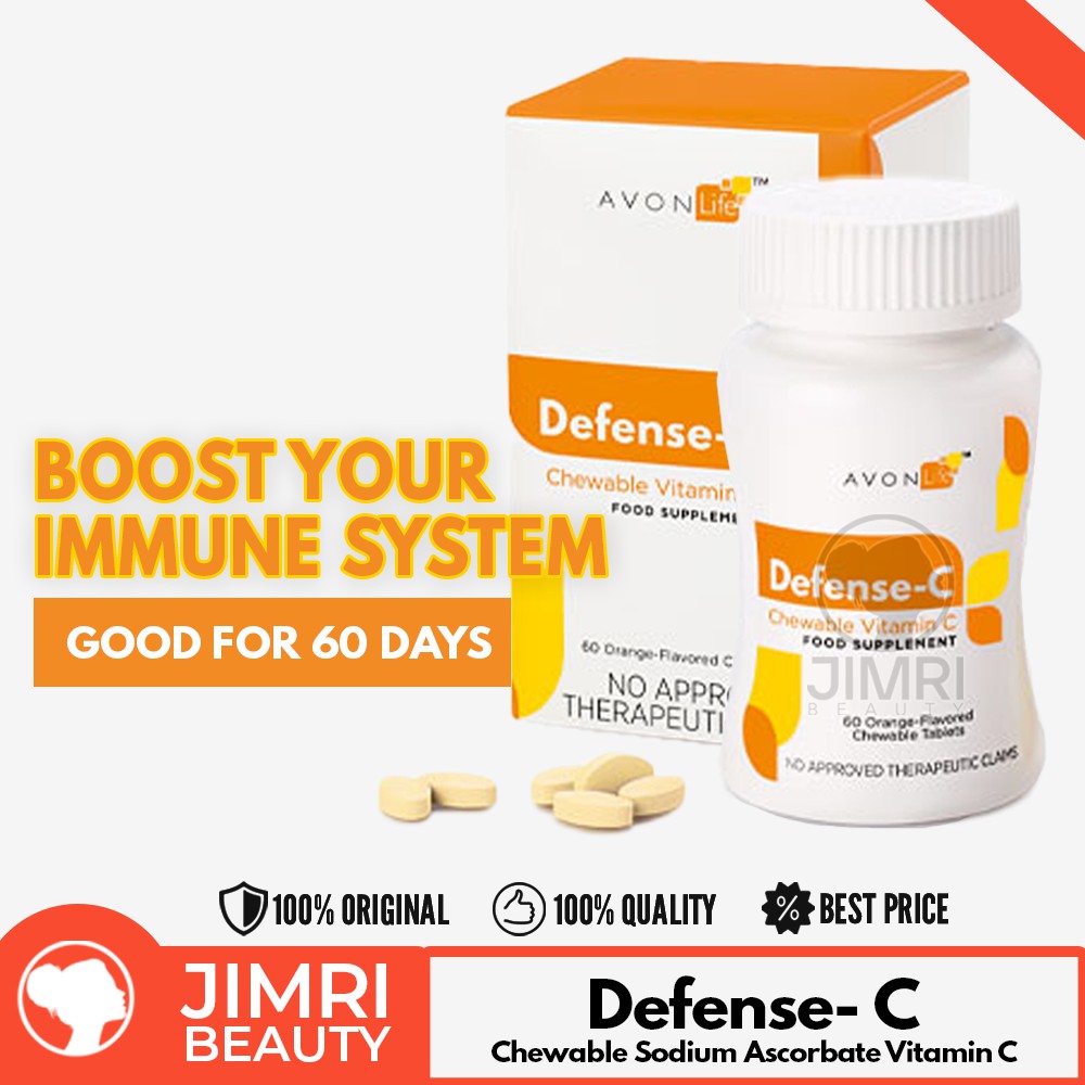 Avon Vitamin C DefenseC Chewable Vitamin C (60 tablets) Shopee Philippines