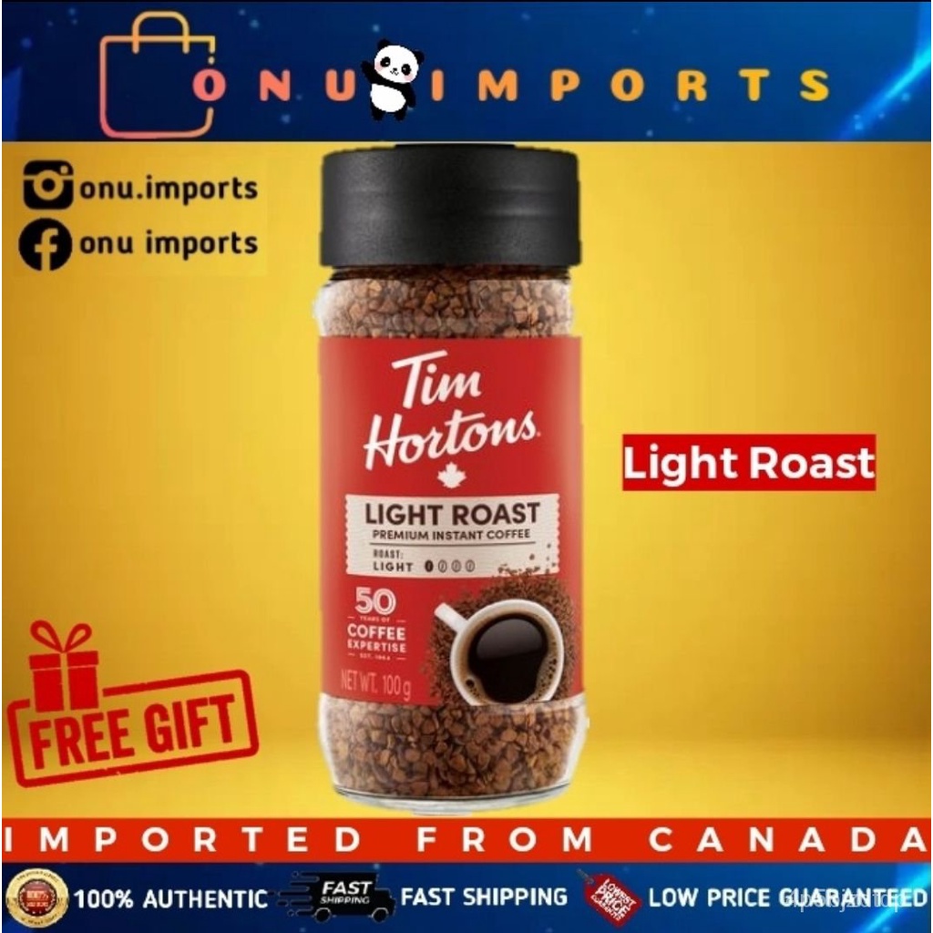 Tim Hortons Instant Coffee 100g Shopee Philippines