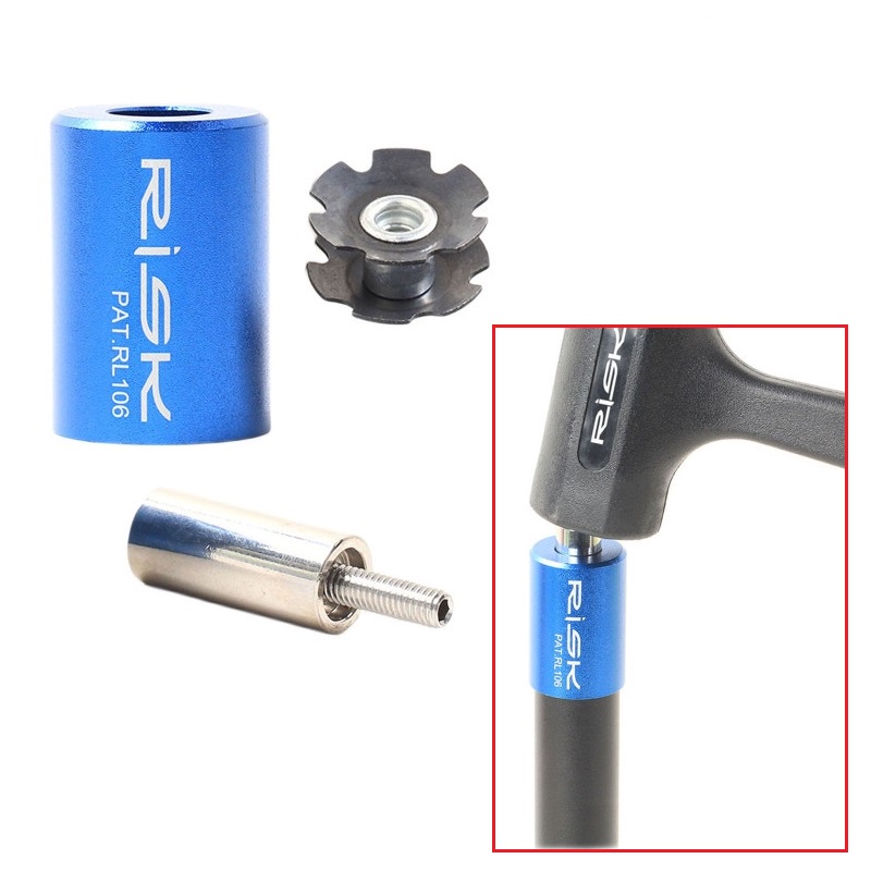 RISK Bicycle Fork Star Nut Setting Installer with Special Screw and