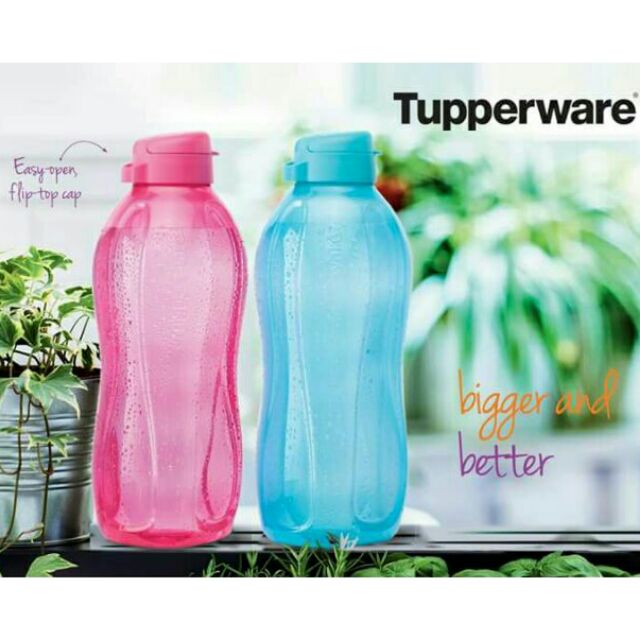 Tupperware Eco Bottle diff sizes 310ml, 500ml, 750ml, 1L, 2L Shopee