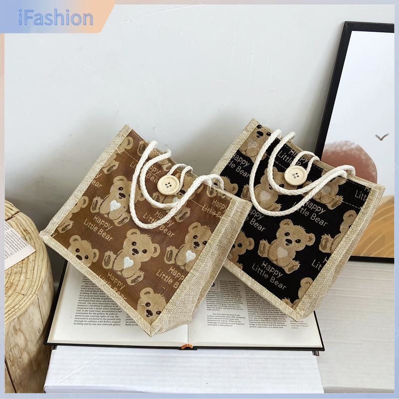 Korean 2022 New Cute Lunch Bag Tote Bags For Women Shopee Philippines