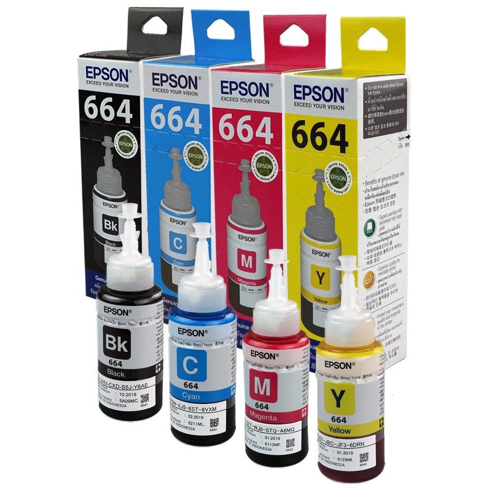 Epson 644 Ink (Blk,C,Y,M) 1set Shopee Philippines