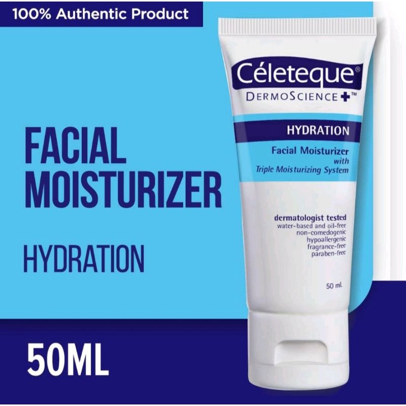Celeteque Hydration Facial Moisturizer with Triple Moisturizing System 100 mL Shopee Philippines