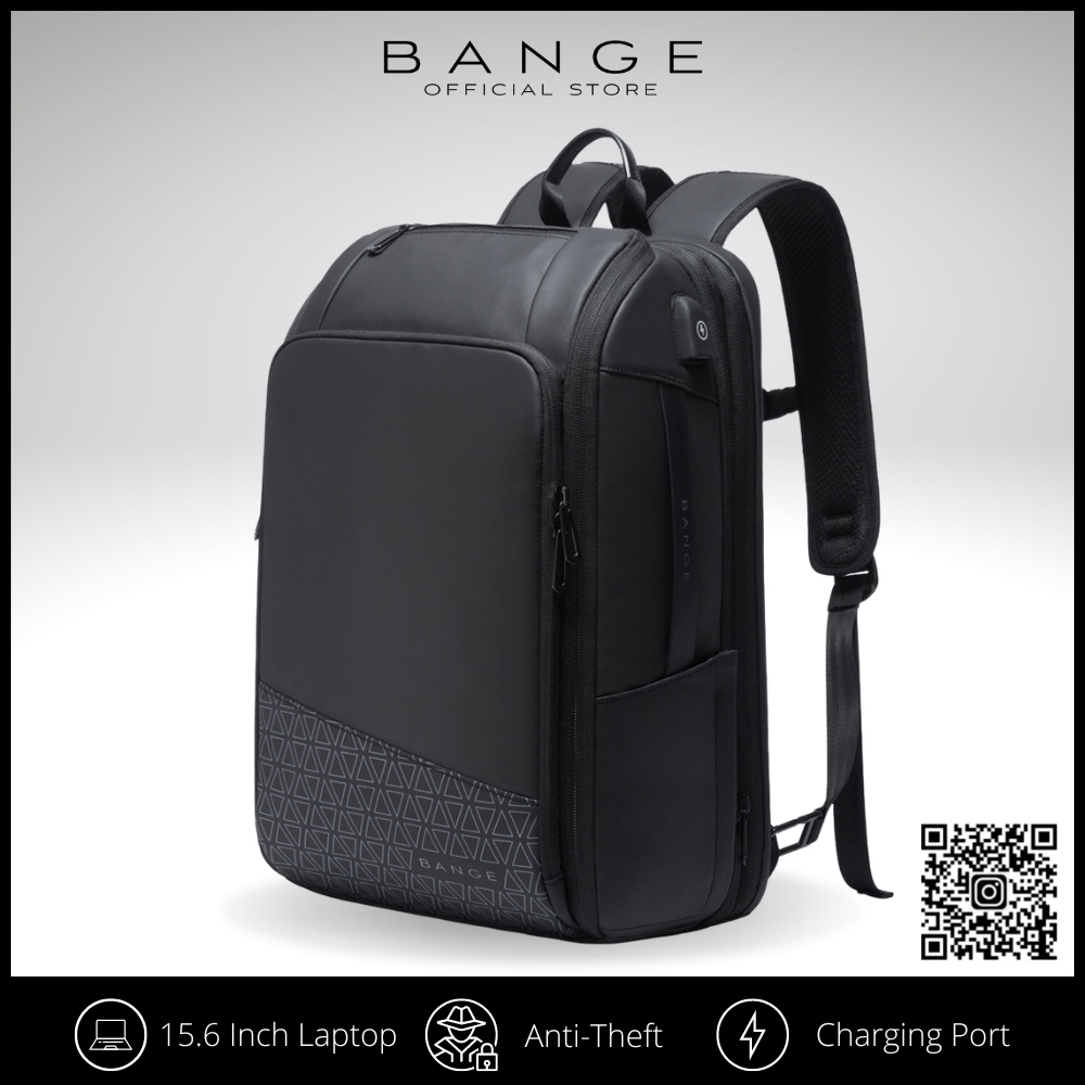 22005 BANGE Premium Quality Bag Backpack Anti Theft YKK Zipper Water