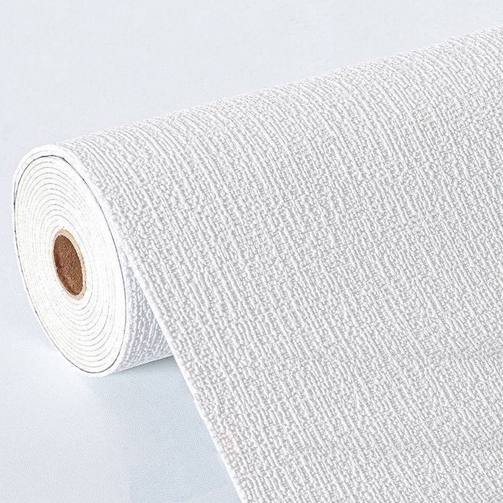 3D Linen Textured Wallpaper Rolls Thicken Self Adhesive Foam wallpaper
