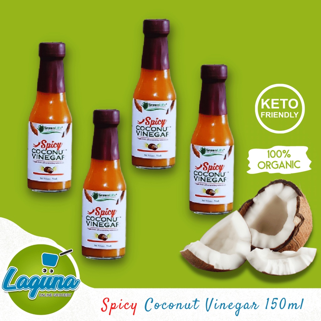 Spicy Coconut Vinegar 150ml Organic & KetoFriendly Shopee Philippines