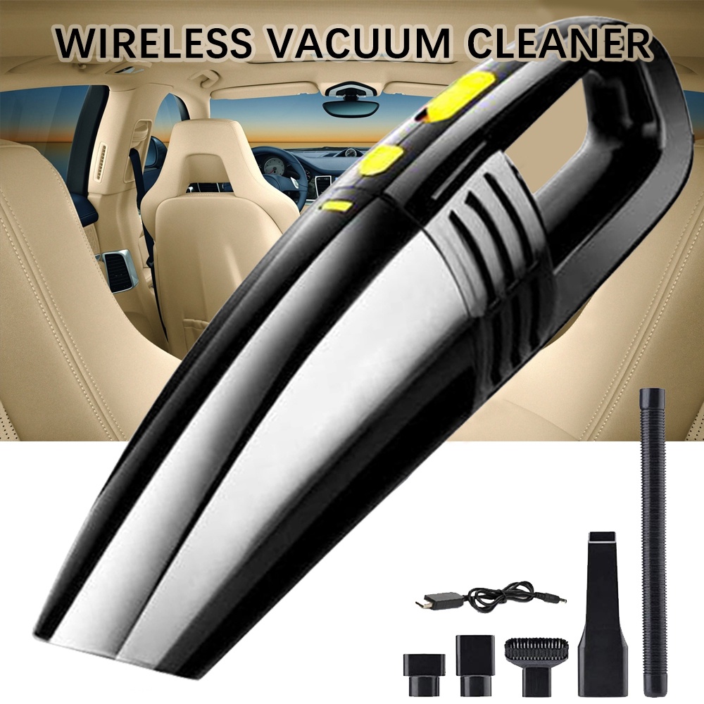 [COD]Wireless vacuum cleaner Rechargeable Car & Household car dry and
