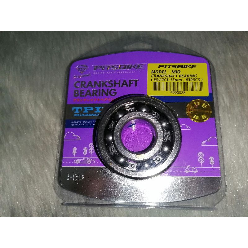 pitsbike crankshaft bearing frictionless mio sporty mio i 125 2pcs