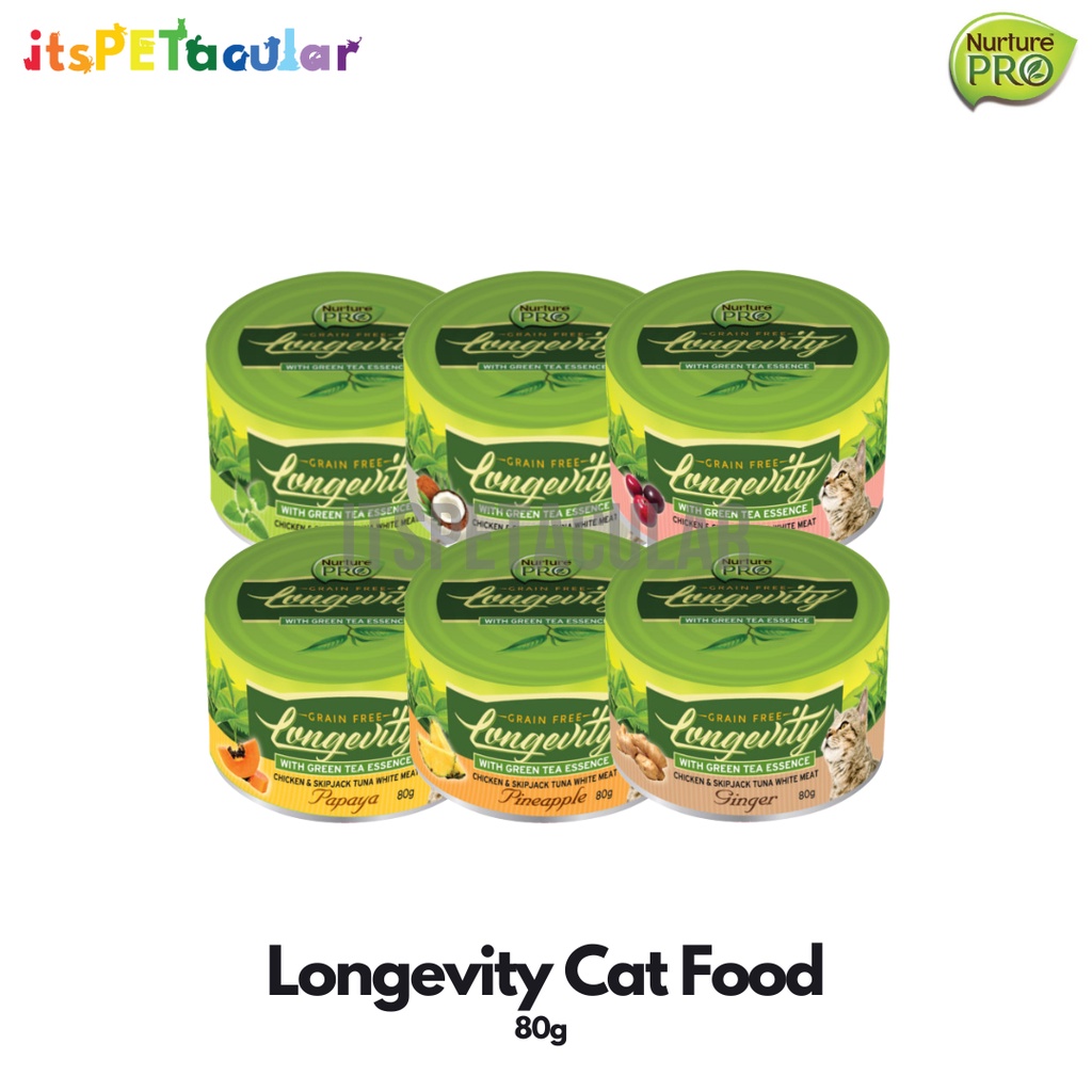 NUTURE PRO Longevity Canned Wet Cat Food 80G Shopee Philippines