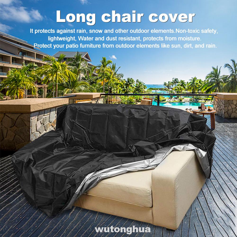 Sun Shade Long Drawstring Foldable Chair Furniture UV Resistant Anti