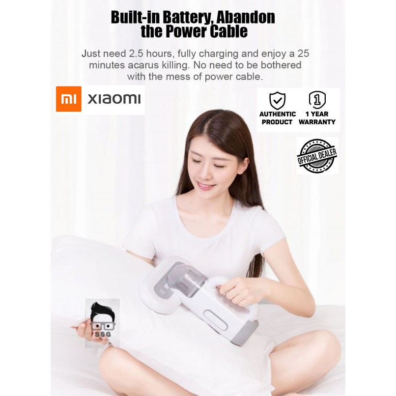 Xiaomi SWDK Wireless Dust Mite Killing Collector Vacuum with UVC lamp