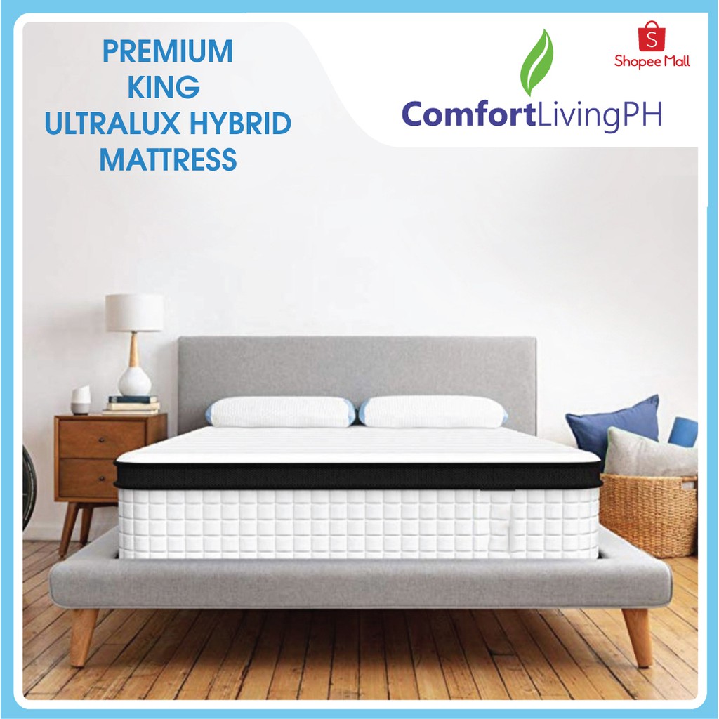 COMFORT LIVING UltraLux King Premium Hybrid Memory Lates Spring