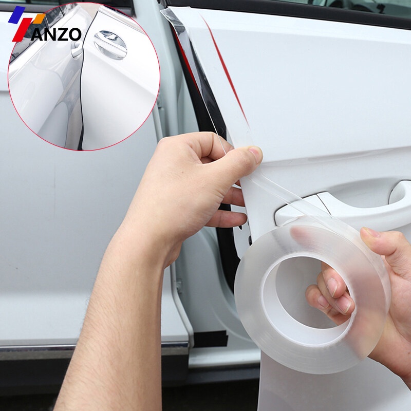 3M Car Stickers Auto Interior Protector Film Door Edge Protective Nano