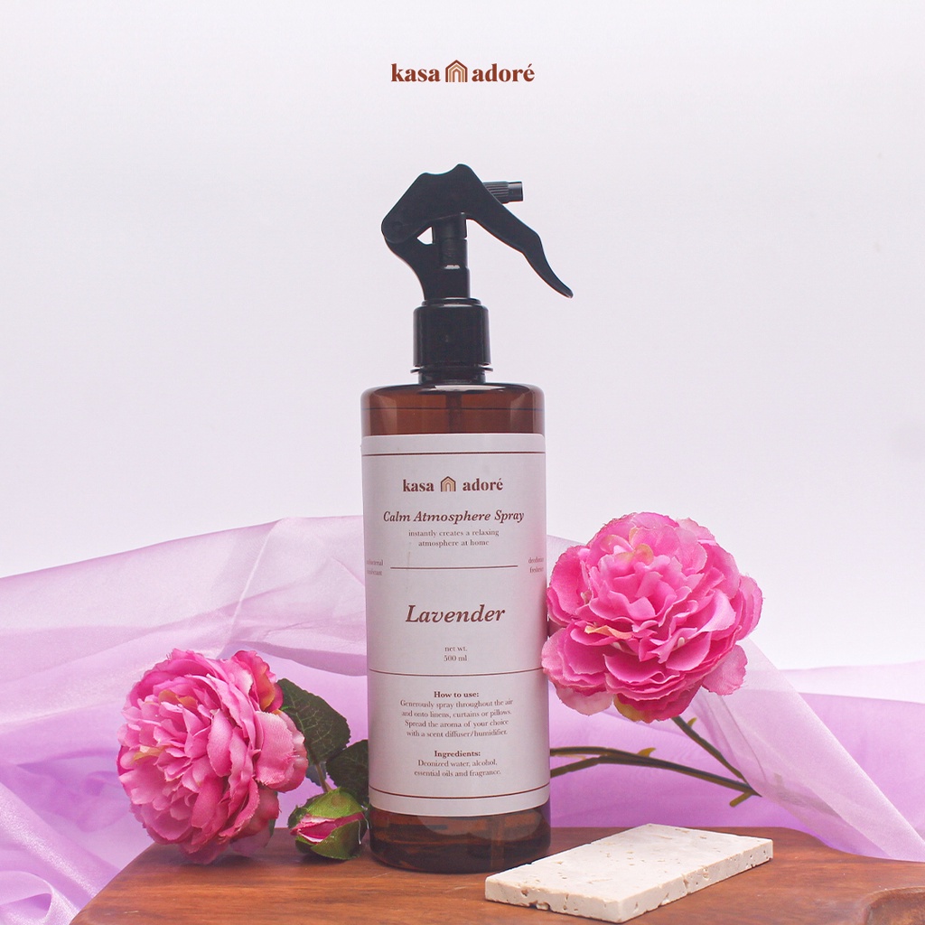 Kasa Adore Lavender Room & Linen Spray Relaxing Scents New and