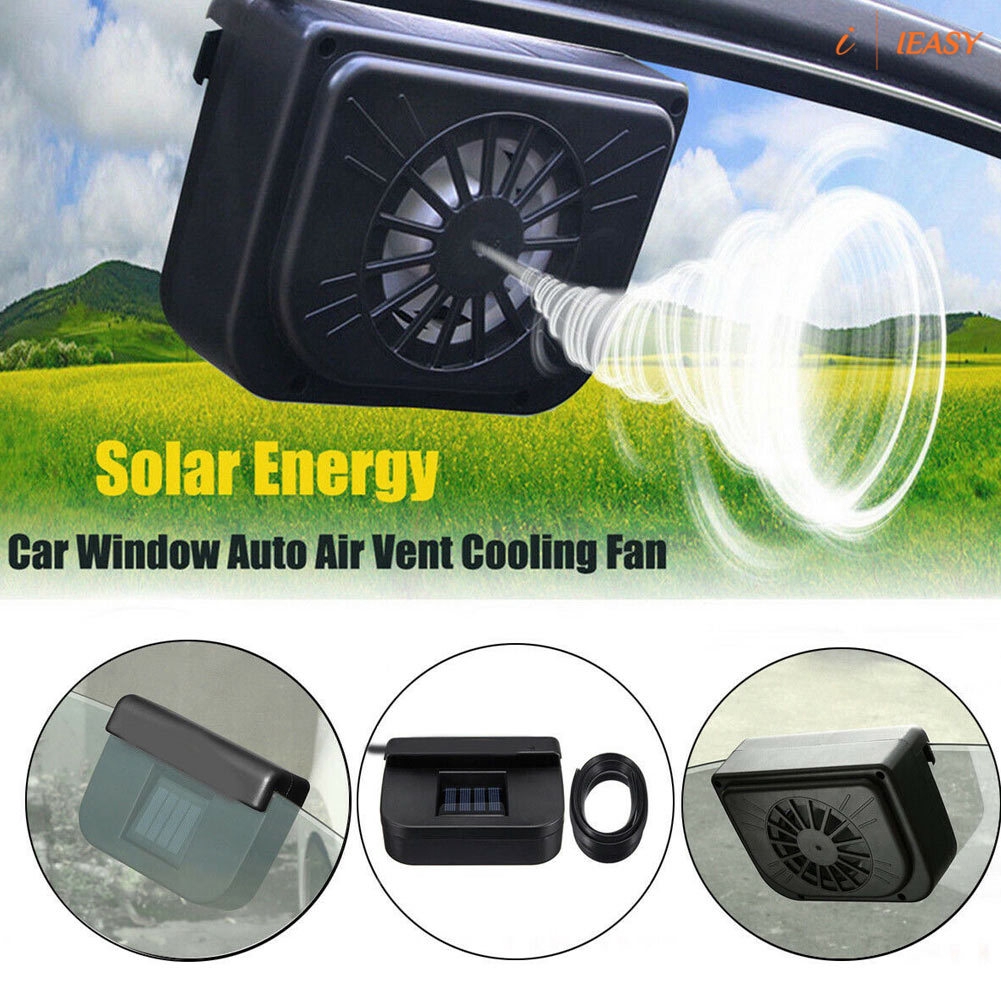 EcoFriendly Solar Power Air Conditioner for Car Vent Cooler Cars