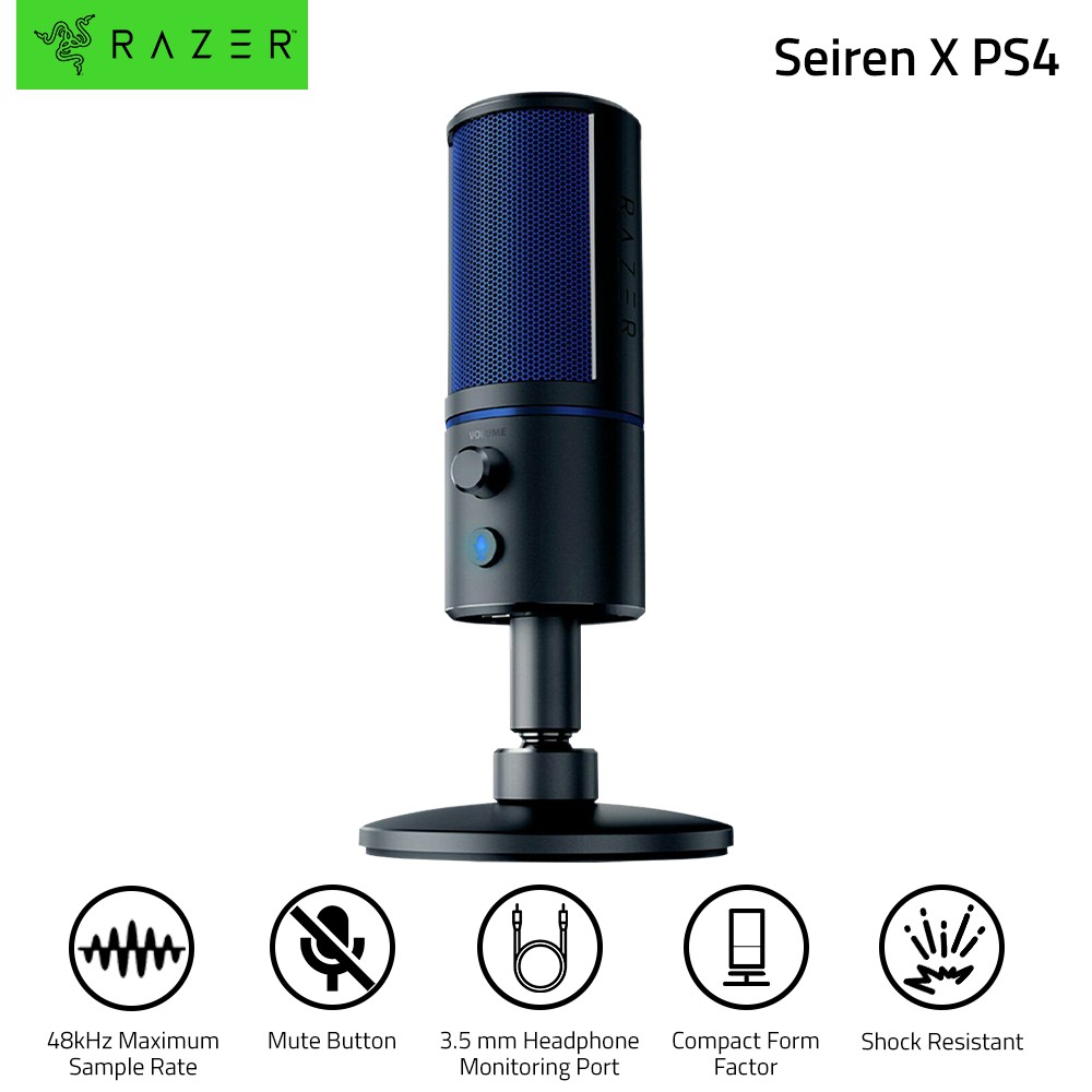 Razer Seiren X Cardioid Condenser Microphone for PS4 Shopee Philippines