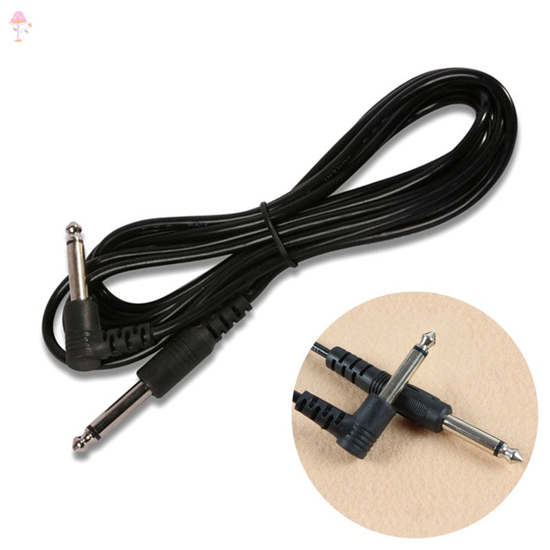 LL Electric Guitar Amp Cable Lead Instrument Audio 6.35mm 1/4" Male M/M
