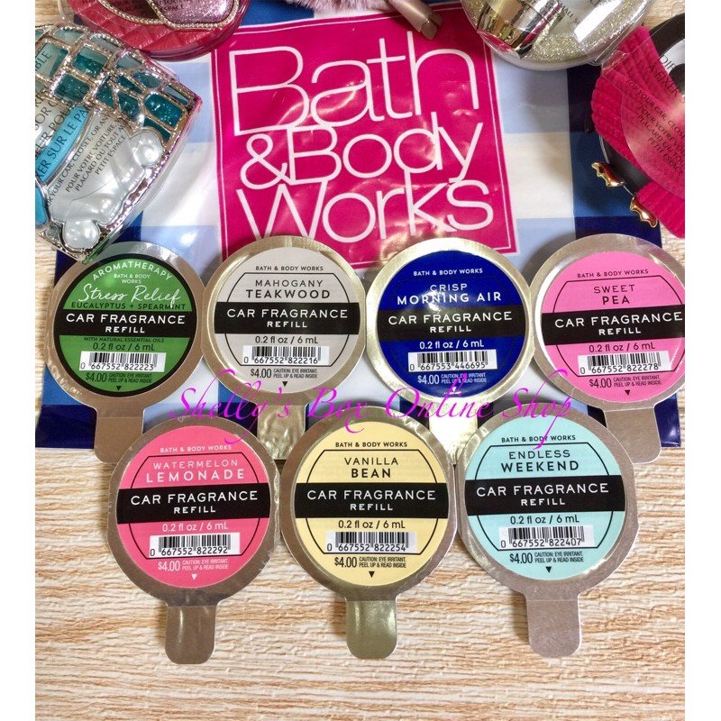 Bath & Body Works SCENTPORTABLES Car Air Freshener Refill Shopee