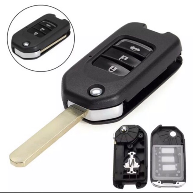 Flip keyshell for Honda City 2014-2020 CVT key shell | Shopee Philippines
