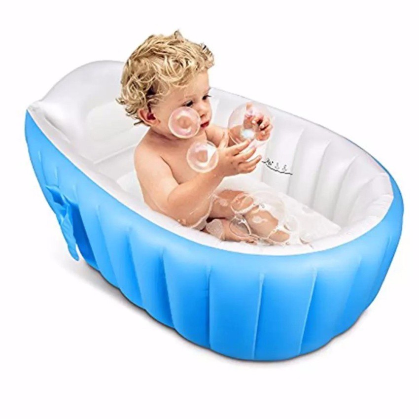 Portable Inflatable Baby Bath / Kids Bathtub / Children Tub Shopee