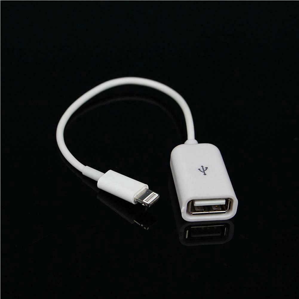 Lightning to USB Camera Connector Adapter Cable OTG iOS 10.2 Shopee