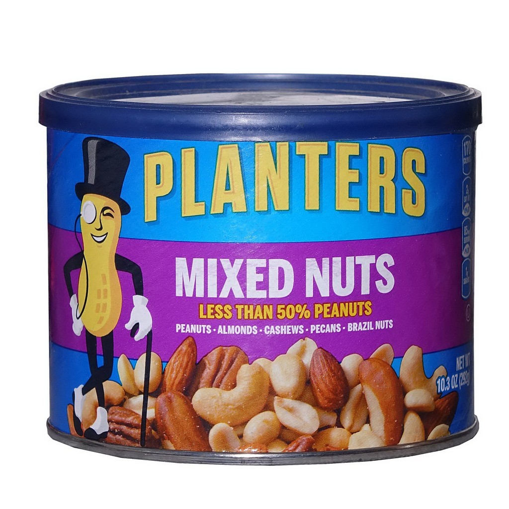 Planters Mixed Nuts Less than 50 Peanuts 10.3oz (Peanuts, Almonds