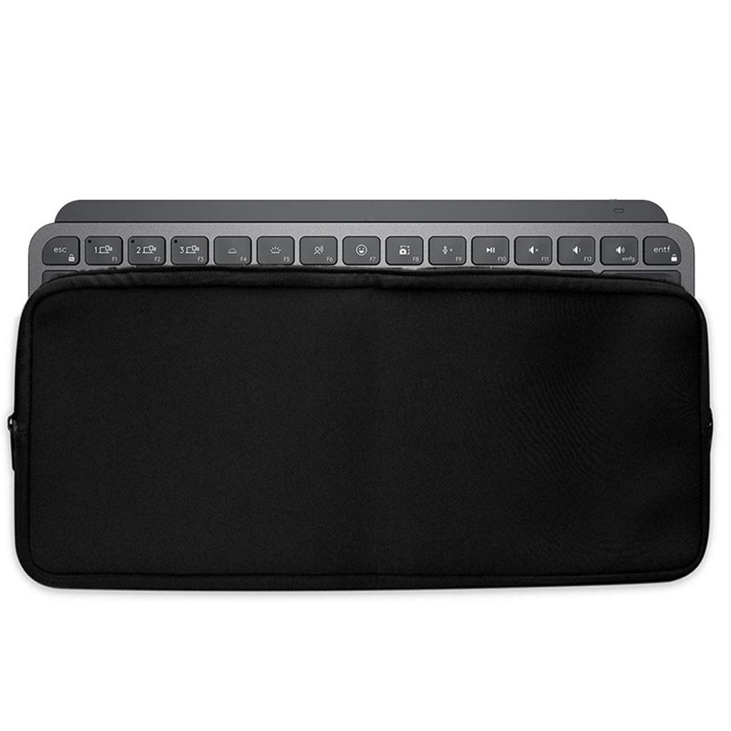 Carrying Case for Logitech MX Keys Mini Soft Keyboard Protection for