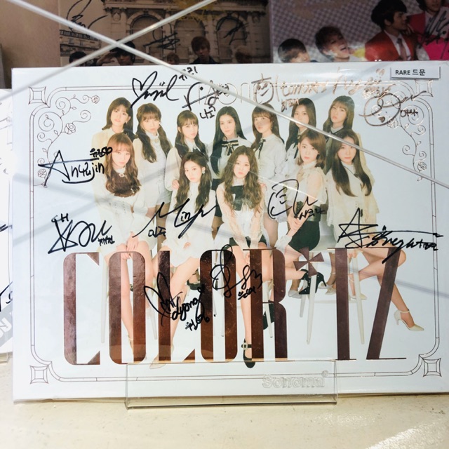 *SIGNED* IZ*ONE COLOR*IZ ALBUM *SIGNED BY ALL MEMBERS* Shopee Philippines