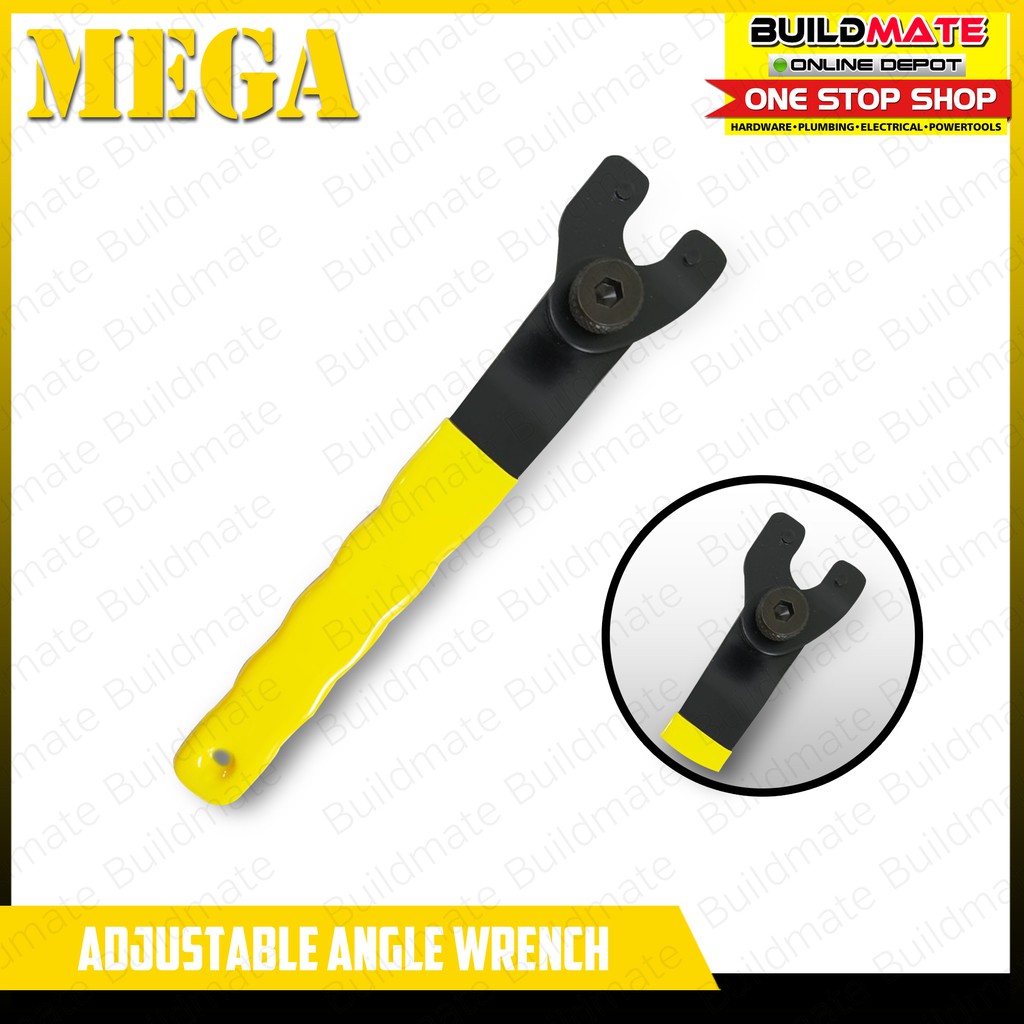 MEGA Adjustable Angle Wrench Key •BUILDMATE• Shopee Philippines