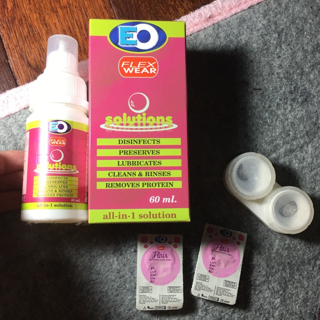 EO contact lens solution Shopee Philippines